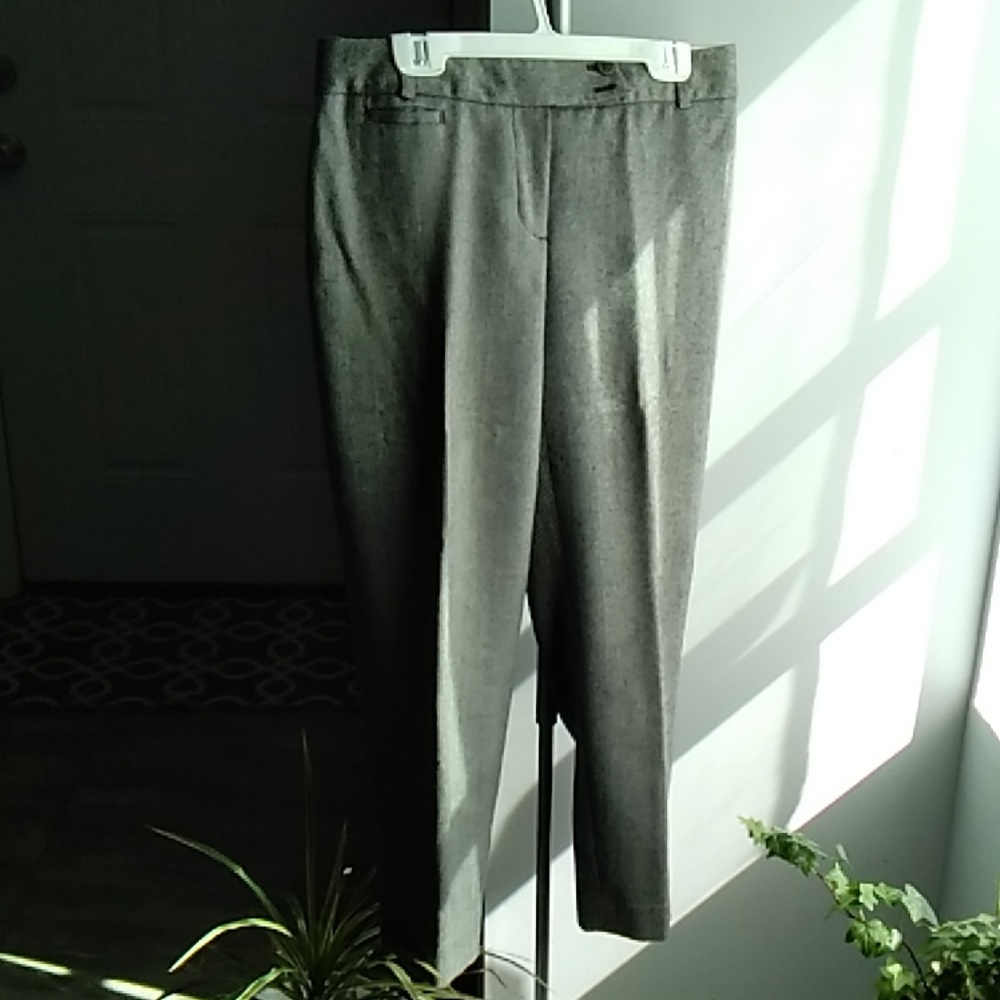 TALBOTS Cropped Wool Pants - Picture 6 of 8